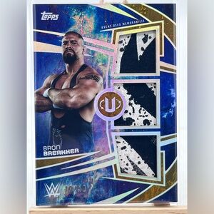 Bron Breakker Triple Match-Worn Patch